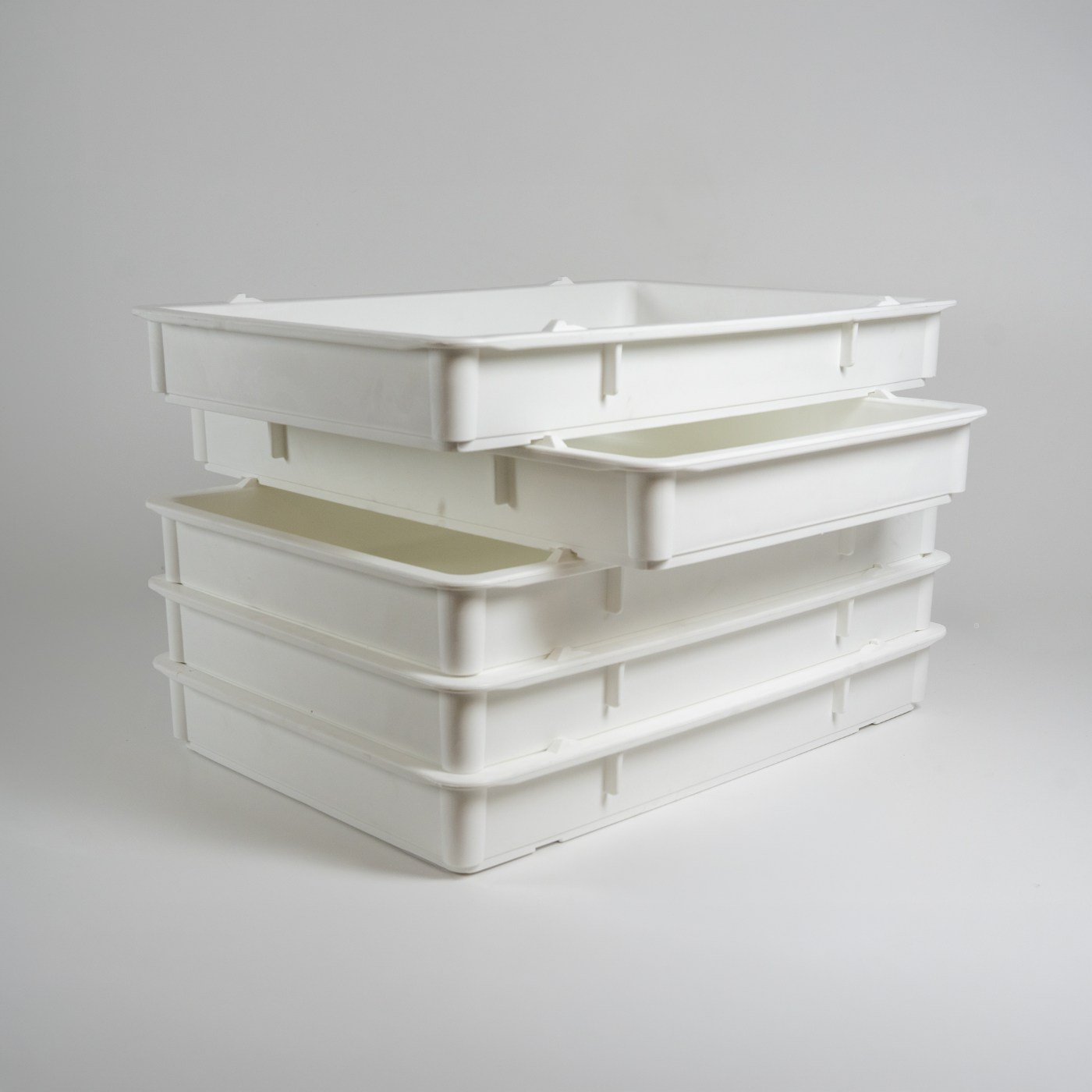 DoughMate® Premium Dough Tray/Box - 5 Pack