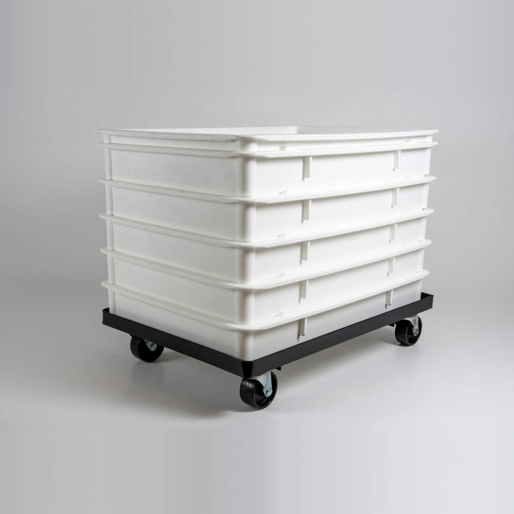 DoughMate® All-Steel Dough Tray/Box Dolly