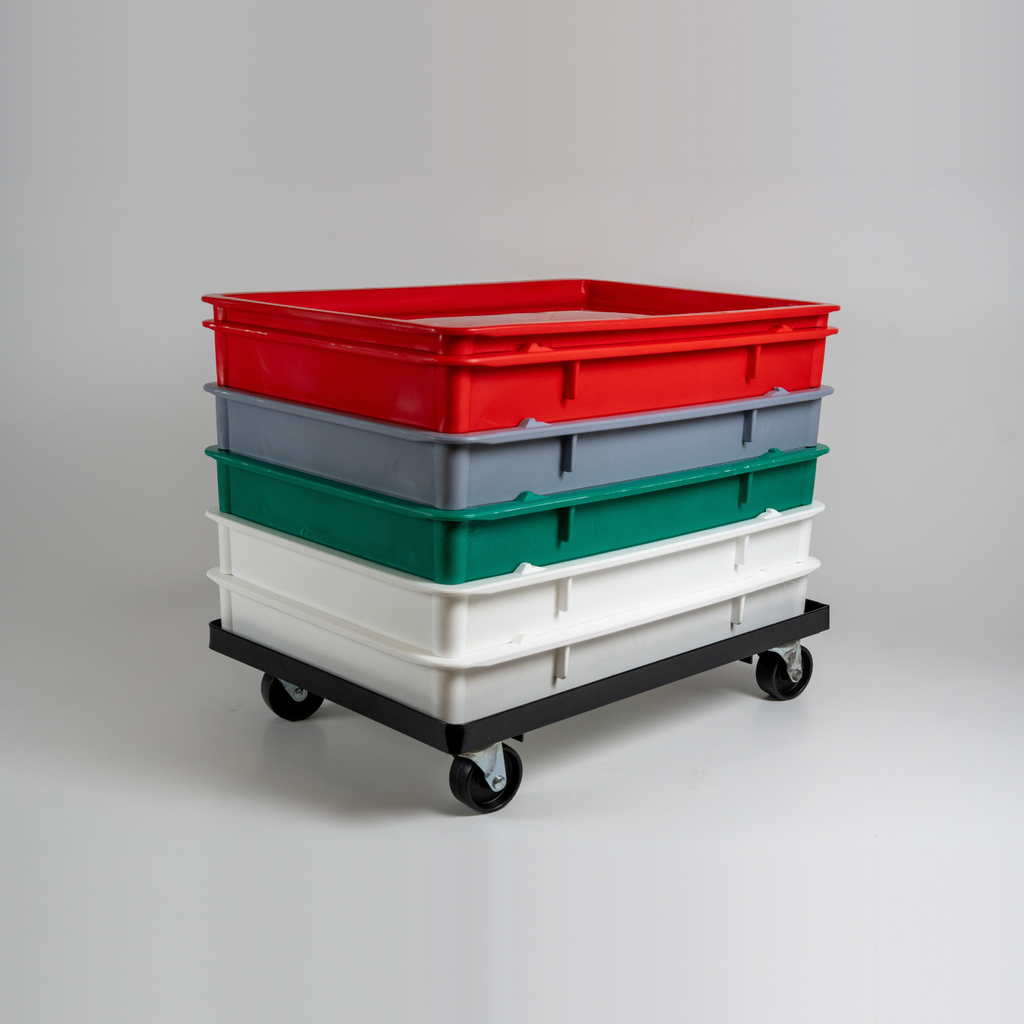 DoughMate® All-Steel Dough Tray/Box Dolly