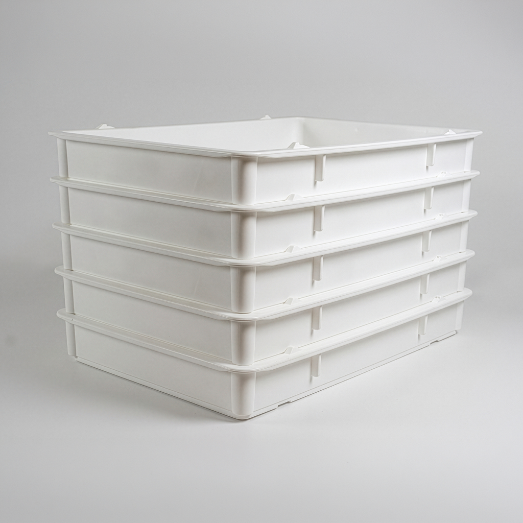 DoughMate® Premium Dough Tray/Box - 5 Pack
